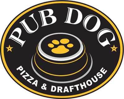 Pub Dog Pizza & Drafthouse logo